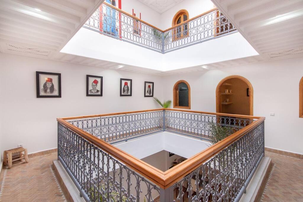Riad Melilo Avec Piscine Chauffee Marrakesch Exterior foto