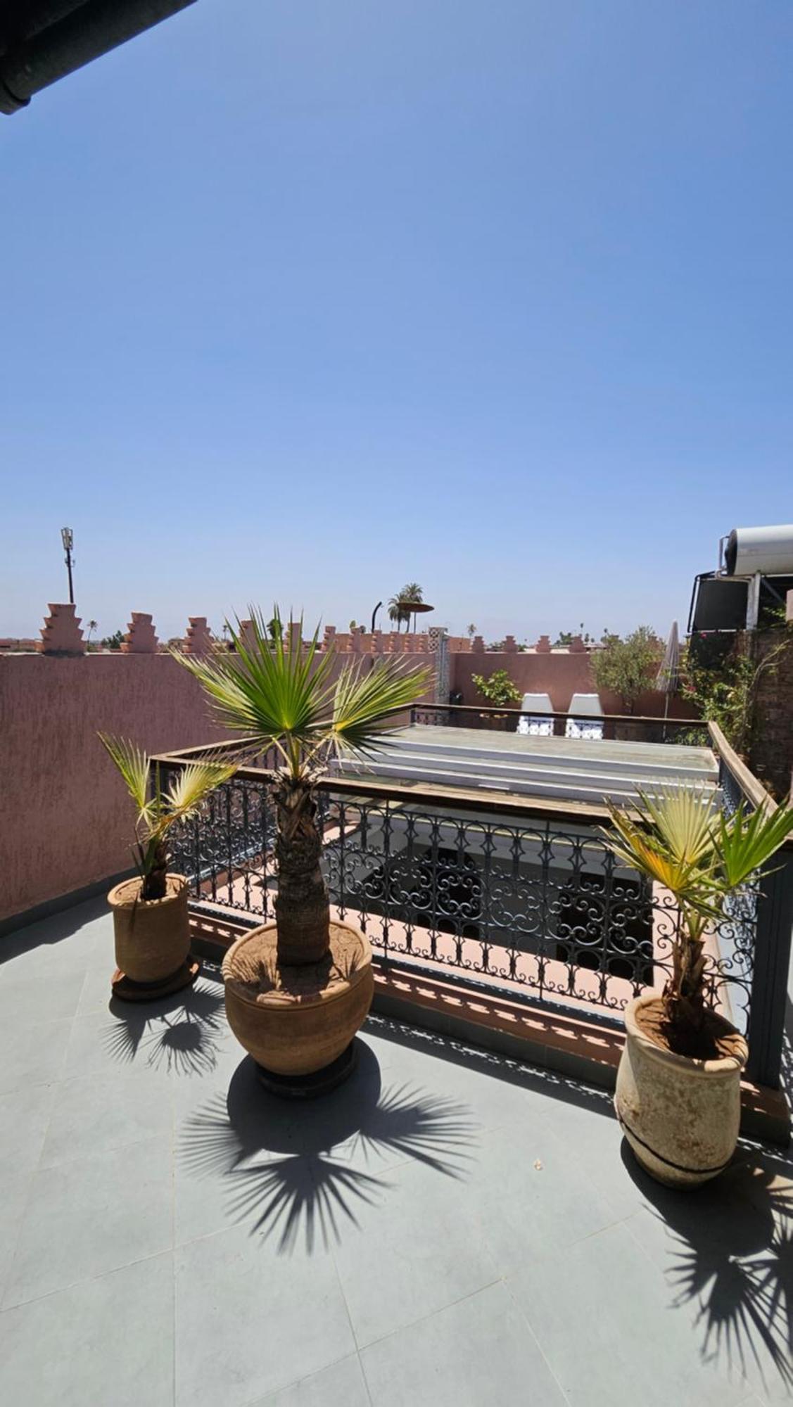 Riad Melilo Avec Piscine Chauffee Marrakesch Exterior foto
