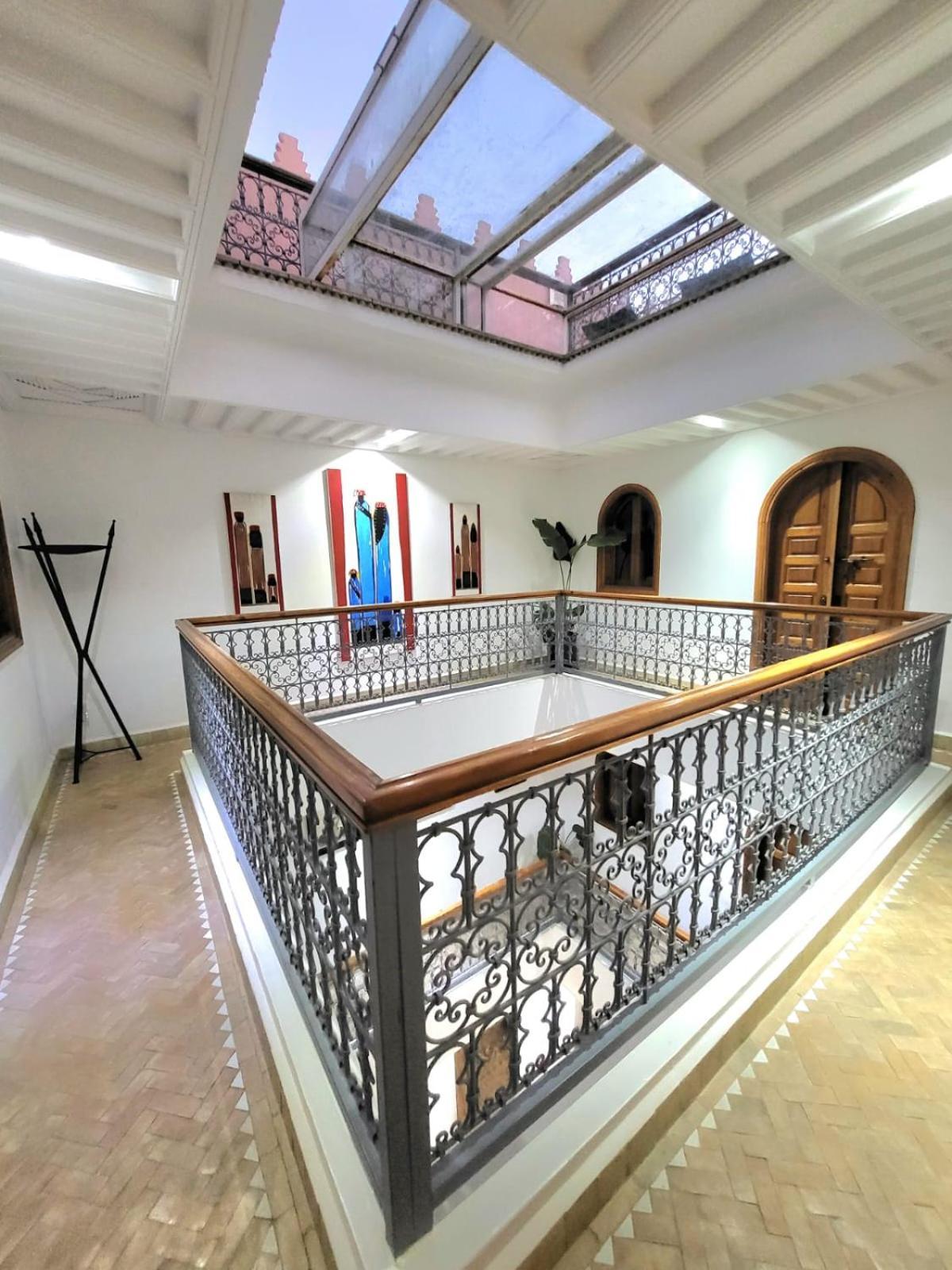 Riad Melilo Avec Piscine Chauffee Marrakesch Exterior foto
