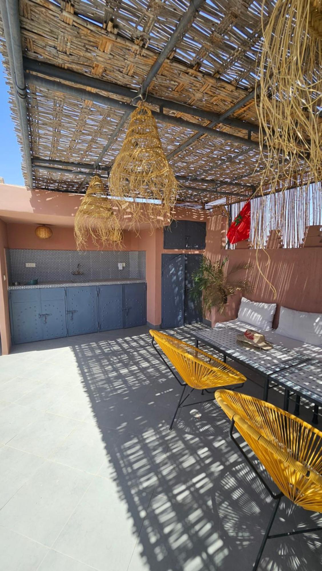 Riad Melilo Avec Piscine Chauffee Marrakesch Exterior foto