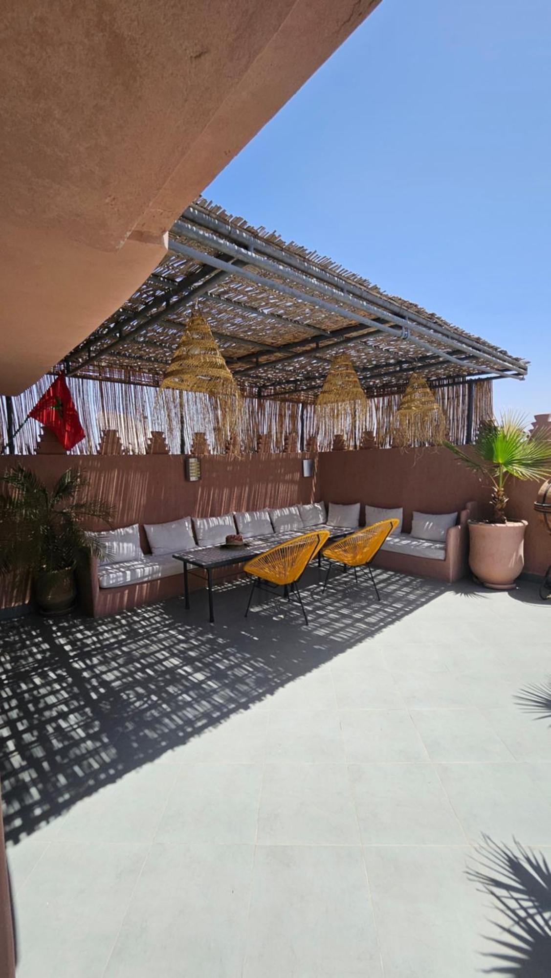 Riad Melilo Avec Piscine Chauffee Marrakesch Exterior foto