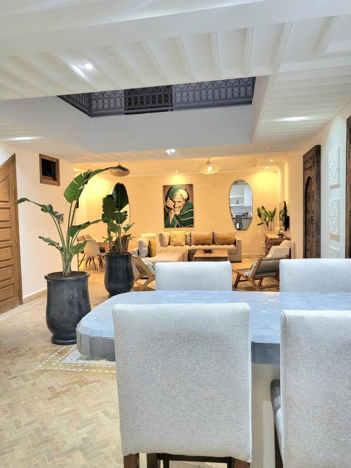 Riad Melilo Avec Piscine Chauffee Marrakesch Exterior foto
